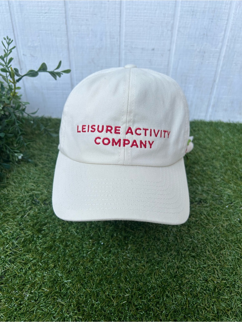 Brixton women Cream Baseball Cap with Subtle Embroidered Logo one size like new - Picture 6 of 16
